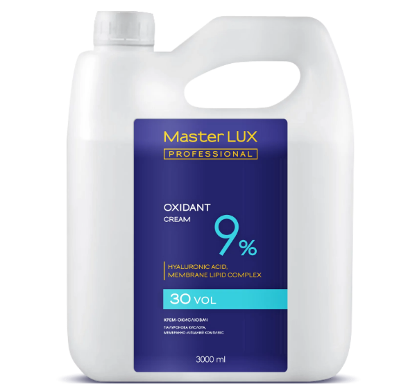 Крем-окисник Master LUX Professional 9% 30 vol 3000 мл, фото 1