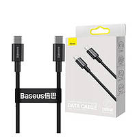 Кабель Baseus Superior Series Fast Charging Data Cable Type-C to Type-C 100W 1 m Black (CATYS-B01) Гарантия!