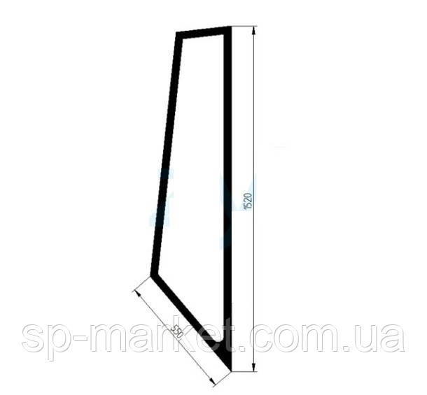 Лобове ліве скло CAT 950G 1732144 скло фронтального навантажувача CAT 950G, фото 1
