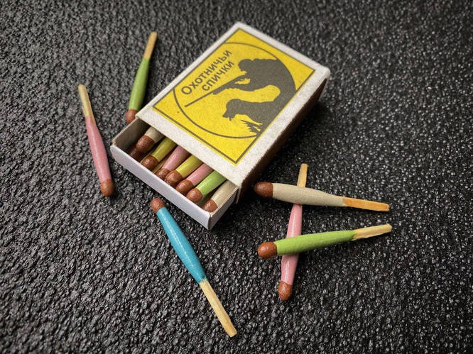 Купить Спички охотничьи штормовые тактические армейские влагостойкие ...