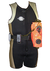 Брасовий вантаж для плавчого буйка, швидкознімний, надійне кріплення до пояса