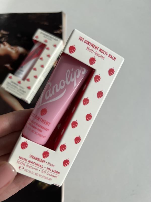 Бальзам для губ Lanolips 101 ointment multi-balm strawberry