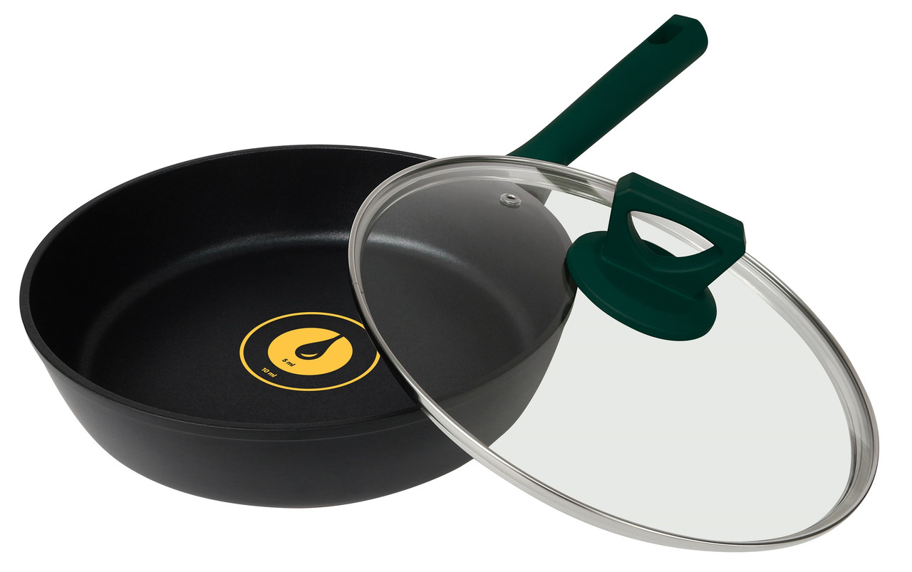 Сковорода RINGEL Herbal сковорода глибока 26 см, фото 1