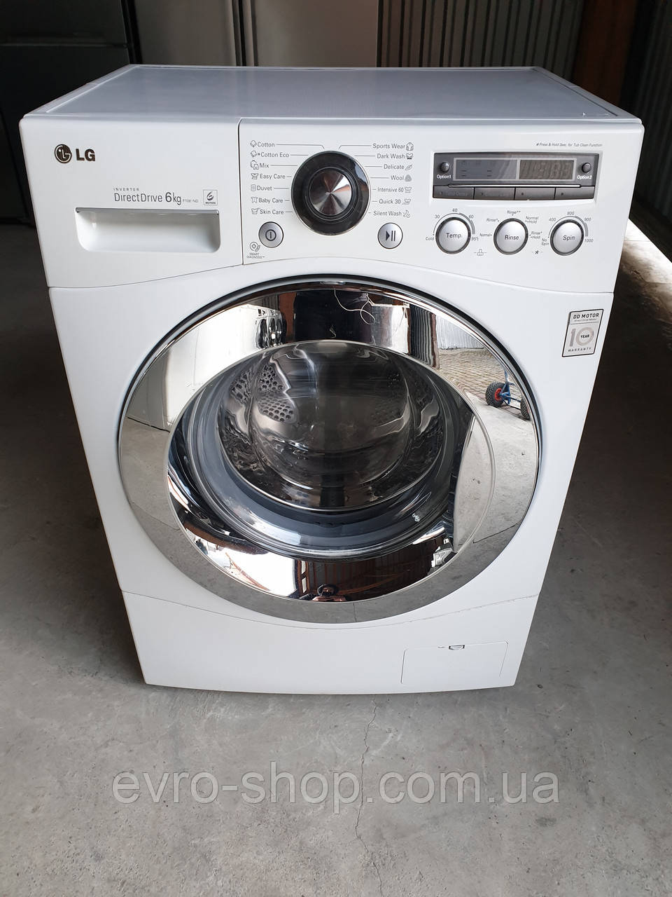 Вузька пральна машина LG Inverter Direct Drive 6 KG / F1081ND, фото 1