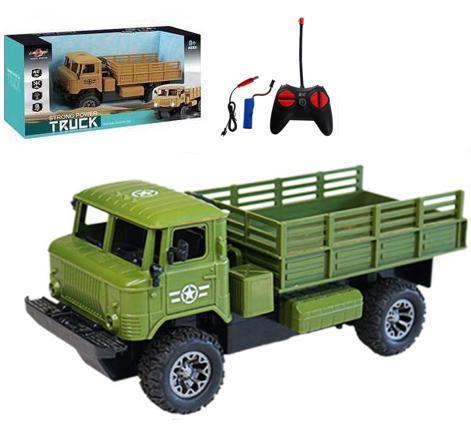 Машина військова на радіокеруванні "Strong Power Truck" ЗЕЛЕНА арт. 869-66