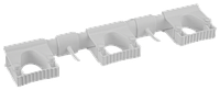 Крепление Vikan на 5-10 предметов 420 мм белое 10115