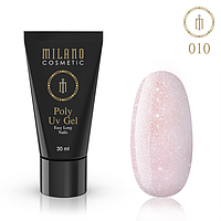 Акрил/поли гель Poly Gel MILANO № 10