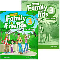 Комплект Family and Friends (2nd Edition) 3 Class Book + Workbook / Учебник + тетрадь по английскому языку