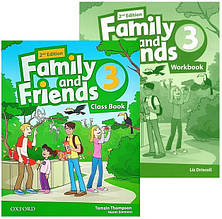 Комплект Family and Friends (2nd Edition) 3 Class Book + Workbook / Підручник + зошит з англійської мови