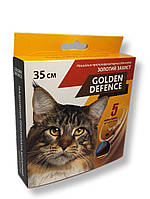 Ошейник противопаразитарный Golden Defence для кошек 35 см
