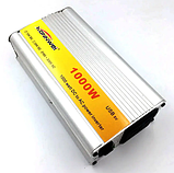 Перетворювач напруги KONNWEI 1000W 24V-220V, Інвертор в автомобіль, фото 5