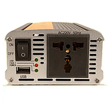 Перетворювач напруги KONNWEI 1000W 24V-220V, Інвертор в автомобіль, фото 7