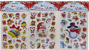 Новорічні наклейки