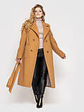 Пальто жіноче Віола сахара, фото 5