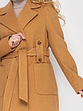 Пальто жіноче Віола сахара, фото 7