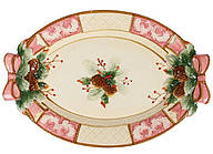 Блюдо Lefard Святкове 43х30см (59-574)