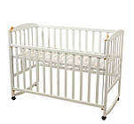 Ліжко з рухомою боковиною Гойдалка Ameli бук-фарбоване 600x1200 (1В29-1,2,4)