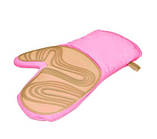 Рукавиця-прихватка Fissman з силіконовим покриттям (7700)