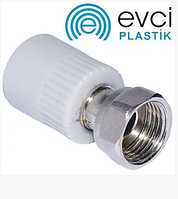 МУФТА НАКИДНА ГАЙКА З ВР D20х1/2" EVCI