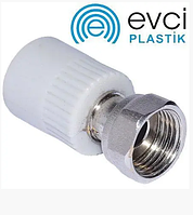 МУФТА НАКИДНАЯ ГАЙКА С ВР D25х3/4" EVCI