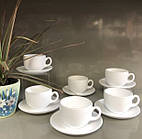 Сервіз кавовий Luminarc Essence White 90мл 6 предметів (3404P)