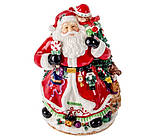 Цукерниця Lefard Дід Мороз 19х19х29см (59-1005)