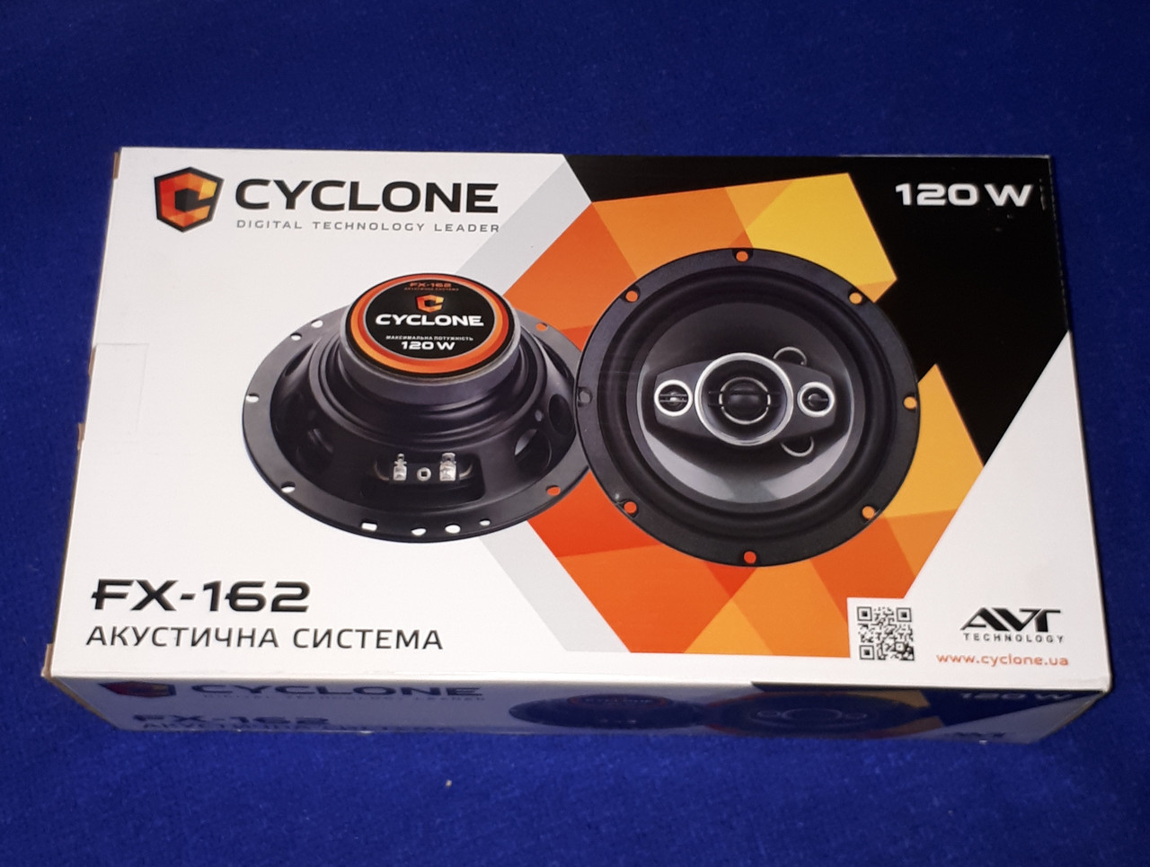 Колонки динаміки круглі автомобільні Cyclone FX-162