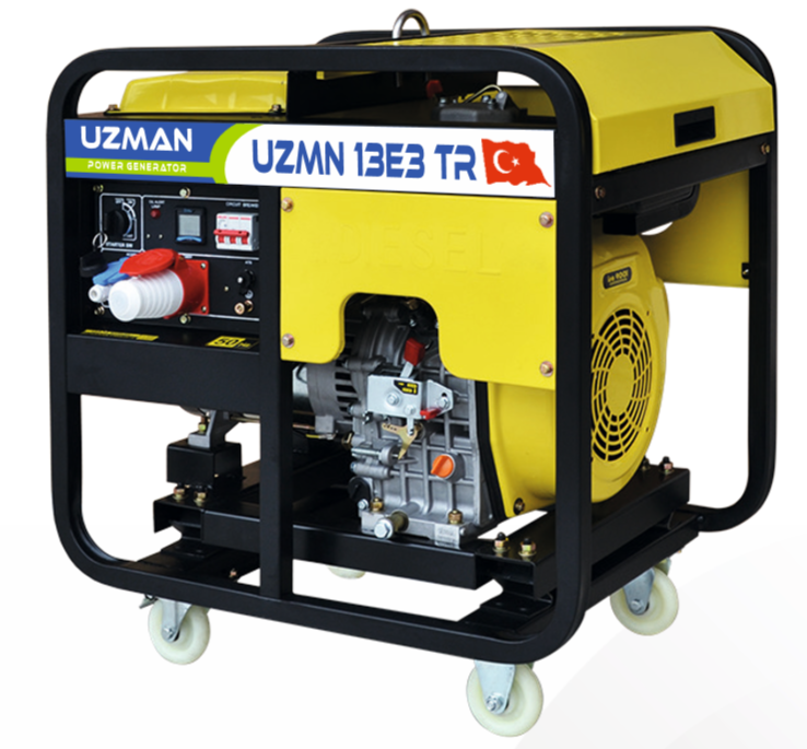 Дизельний генератор Uzman UZD 17 E3 портативний