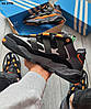 Чоловічі кросівки Adidas Niteball Black Orange (Чорно-помаранчеві) Взуття Адідас Найтбол Оригінал осінь шкіра замш сітка, фото 5