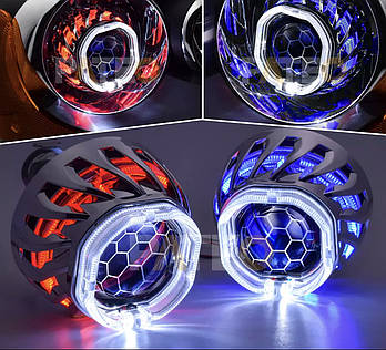 LED Ангельські оченята на лінзи 2,5 дюйма (80мм)