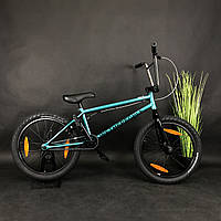 Велосипед BMX 20" WeThePeople CRYSIS 20.5", темно-зеленый 2021, трюковый бмх с стальной рамой
