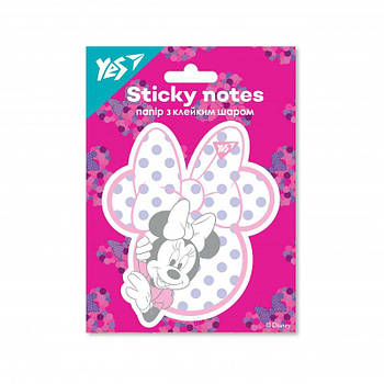 Папір з липким шаром YES фігурний "Minnie Mouse" 170301 G-Rich
