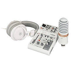 Набір для стримінгу YAMAHA AG03MK2 LSPK Live Streaming Pack (White)