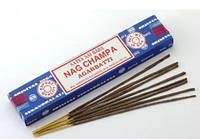 Благовония, аромапалочки Наг Чампа (Nag Champa, Satya, 15 грамм.)