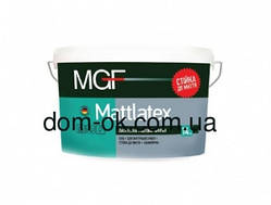 Латексна матова фарба MGF Mattlatex M100 біла 14кг