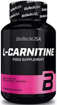 Жироспалювач Bio Tech L-Carnitine 1000 30 tab