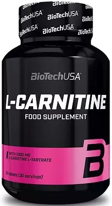 Жироспалювач Bio Tech L-Carnitine 1000 30 tab