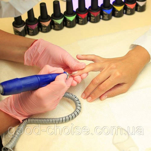 Фрезы алмазные для плотной кутикулы 3 шт Nail Drill SET-1 BLUE / Набор ...