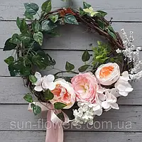 Веночки декоративные настенные