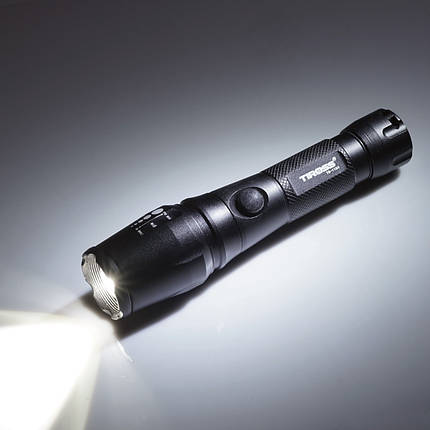Портативний світлодіодний акумуляторний ліхтарик Tiross 10W CREE T6EX 2000 mAh IPX4 TS-1154, фото 2