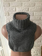 Чоловічий шарф із горлом (манишка) стильний і теплий аксесуар у зимовий період