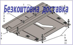 Захист двигуна Lexus RX 300 (2015-)(Захист двигуна Лексус Рх 300) Кольчуга