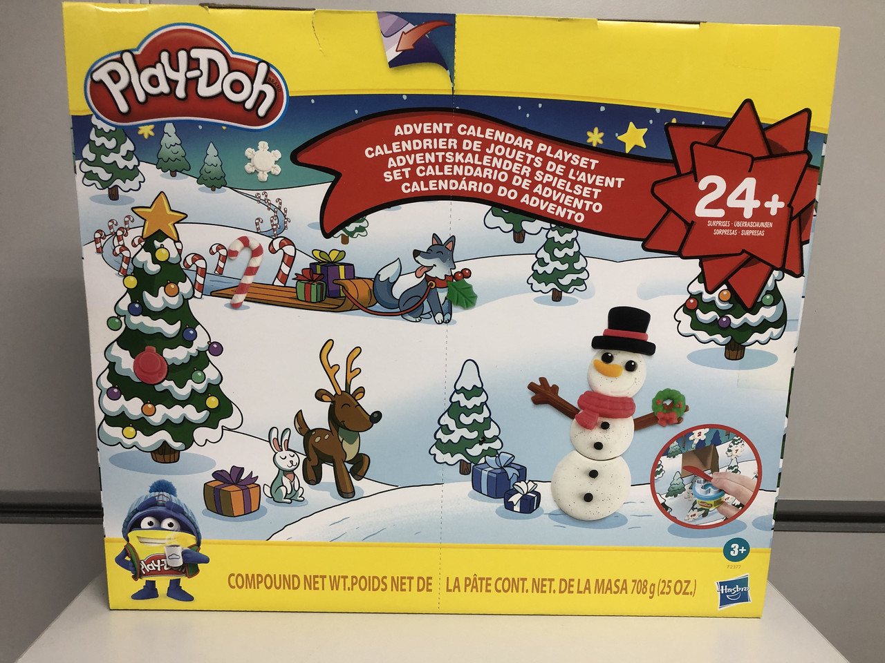 Адвент календарь Play-Doh Большой игровой набор Плей До Advent Calendar (F2377) - фото 1 - id-p1445907224