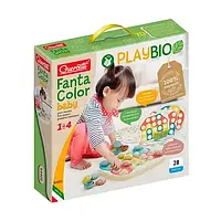 Набор серии "Play Bio"- Для занятий мозаикой Fantacolor Baby (большие фишки (21 шт.) + доска)