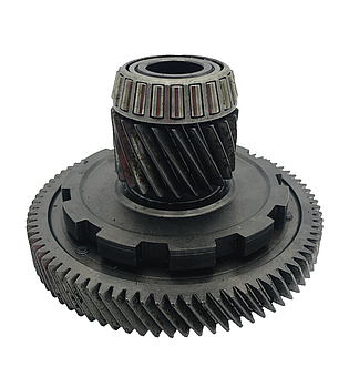 Проміжний вал 21 зуб в зборі з паркувальою шестернею 82 зуба АКПП F4A41 F4A42 (Б.У.)