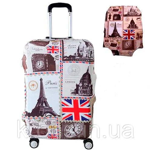 Чохол для дорожньої валізи на валізу захисний 18-21" S, Будова, фото 1