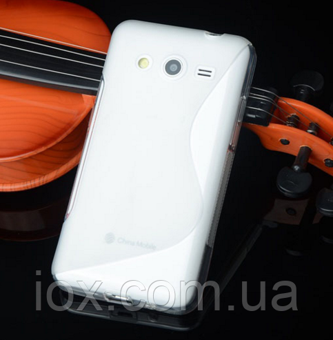 Прозорий силіконовий чохол "S-лінія" для Samsung Galaxy J5