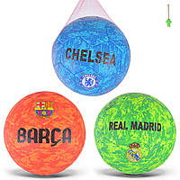 Мяч футбольный №5, PVC, 280 г, 3 цвета, FB2257