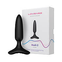 Анальна смарт- Вібропробка Lovense Hush 2, розмір XS (діаметр 2,5 см)