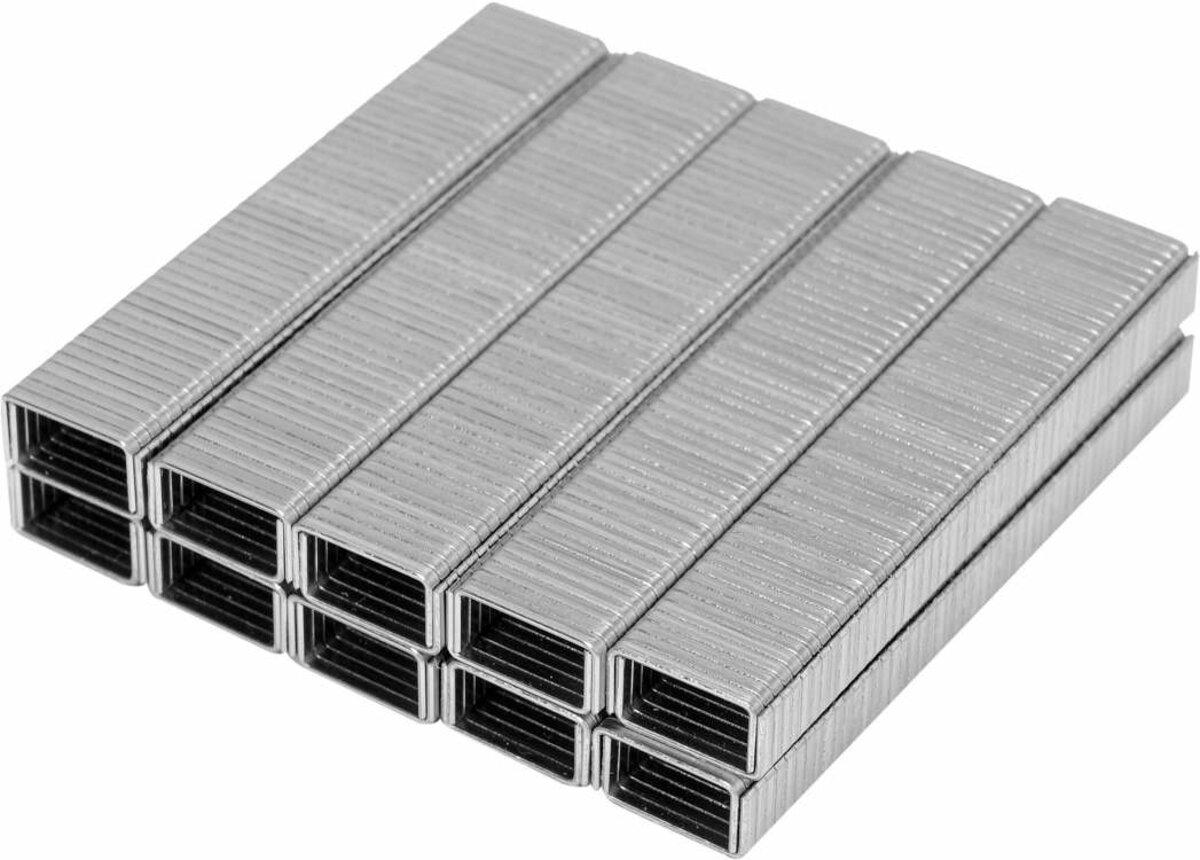 Скоби 10 мм для степлера YT-70020 і YT-70021 YATO 1000 шт.